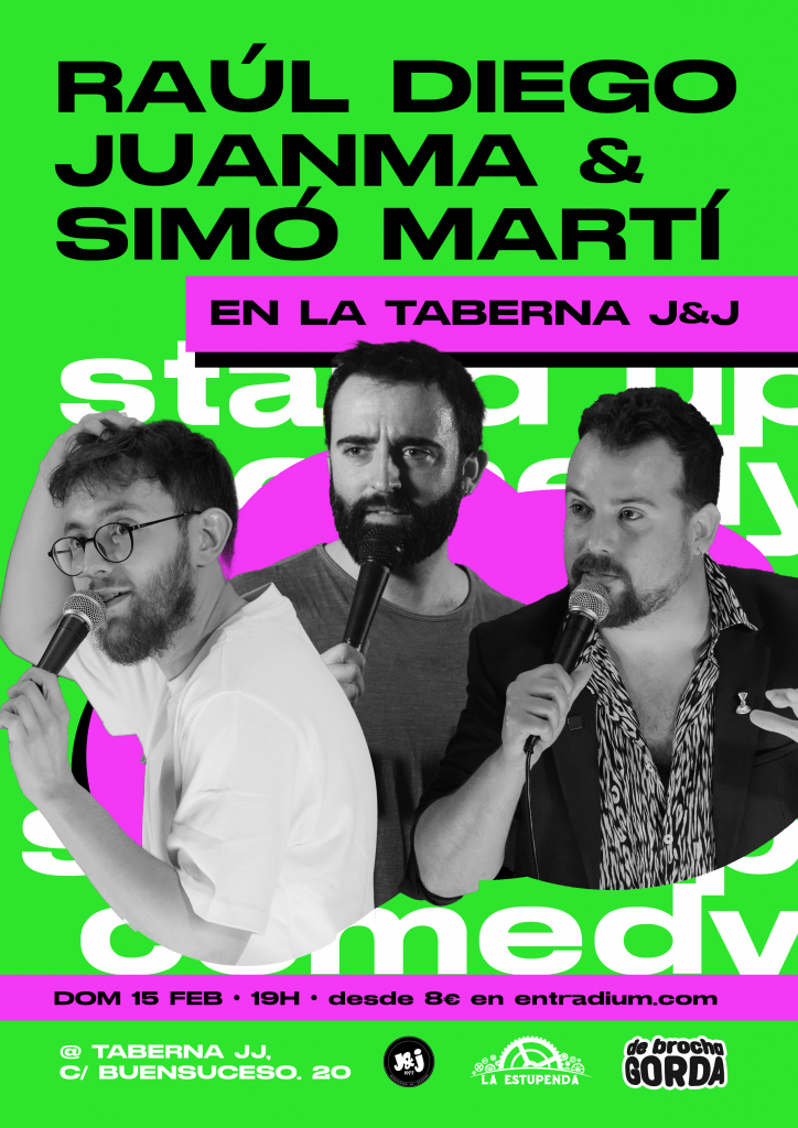 15 de febrero - De brocha gorda - Monólogos en Granada